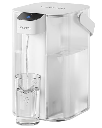 Waterdrop Electric Water Filter Pitcher, Reduce 99.6% of Lead and 45+ Impurities, 200-Gallon...