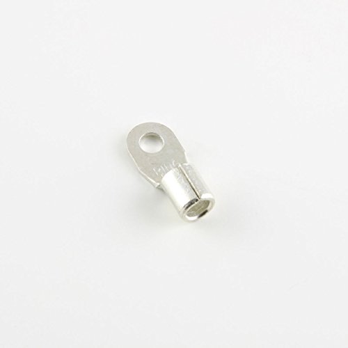 8 Ga. Ring Terminals, #8 Stud - (Pack of 25)