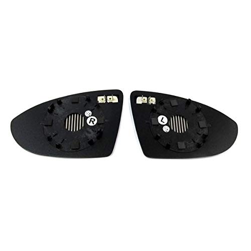 Amazon | AutoStyle ワイドビューブルードアミラーレンズ 純正交換 