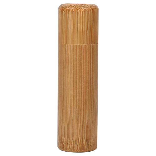 Bamboo Tea Canister Round Shape Handmade Tea Box Tube Jar Portable Travel Tea Canisters Cover Storage Holder Sticks Incense Burner Box Spice Box313