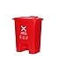 20l Tash Can, Pedał Kosz Na śmieci O Odpadach Kosz Z Odpadami Plastikową Kosz Z Plastikową Duża Pojemność Kuchnia Akcesoria łazienkowe(Size:20L,Color:czerwony)