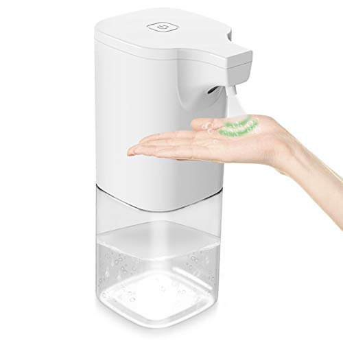 Preisvergleich Produktbild Automatisch Desinfektionsspender Automatisk Sprühspender mit Sensor Elektrischer Seifenspender Berührungslos 350ml für Badezimmer, Küchen, Hotel, Restaurant / öffentlicher Ort