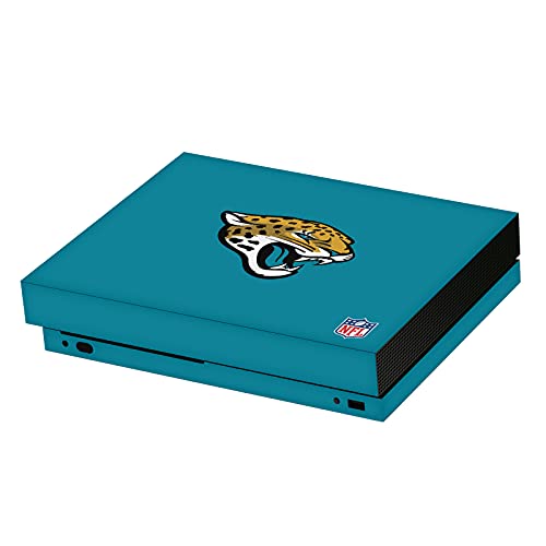 Autocollant Jacksonville Jaguars Xbox One X en vinyle officiel Head Case Designs