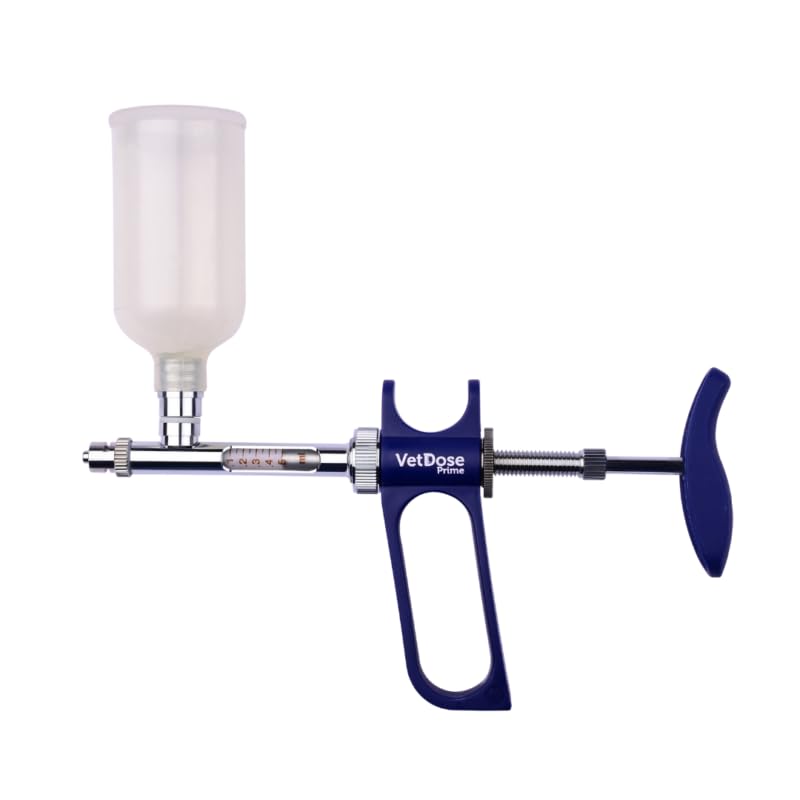 VetDose Bottle Mounted Set (BMS) 1ml, Vaccinator- Veterinary use only & Good for Poultry Fish Birds & Animals (It Comes with Pistons for dosages) (B0CBMJ7S1G) Amazon Price History, Amazon Price Tracker