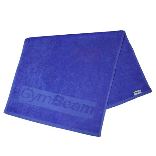 GymBeam Fitness Handtuch (50x90 cm) - Sporthandtuch fürs Fitnessstudio aus hochwertiger Baumwolle (100{a647ec9d5e91533bfc5ff242e36a2d3ee20fb3107256e7dfb2be1e3b67707266}), saugfähig, antibakteriell, antistatisch, schnell trocknend, weich (Blue, 1er Pack) GymBeam Fitness Handtuch (50x90 cm) - Sporthandtuch fürs Fitnessstudio aus hochwertiger Baumwolle (100{a647ec9d5e91533bfc5ff242e36a2d3ee20fb3107256e7dfb2be1e3b67707266}), saugfähig, antibakteriell, antistatisch, schnell trocknend, weich (Blue, 1er Pack)