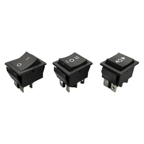 Interruptor KCD4 de 6 pines con conmutación estable de 250V CA para paneles 2