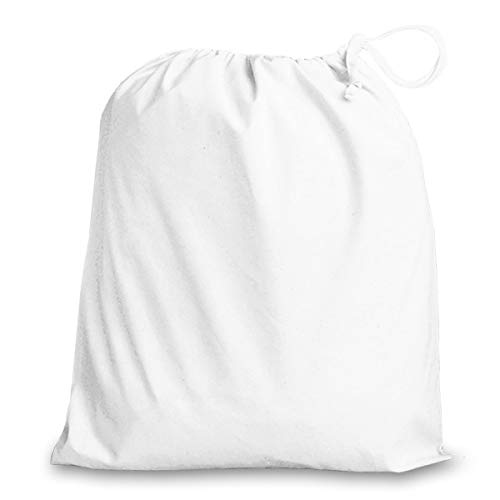 B&A Drawstring Bags 38cm x 43cm WHITE* — image 1