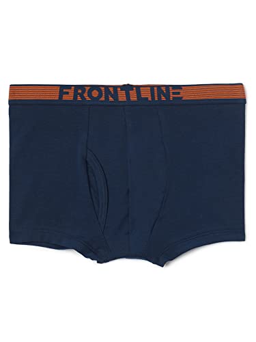 Image of RUPA FRONTLINE Boy's Cotton Blend Classic Regular Fit Solid Trunks
