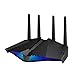 Produktbild + NEU + ASUS RT-AX82U V2 Wireless Router - WiFi 6 - AX5400, 90IG07W0-MU9B10