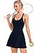 Womens Tennis Dress with Built in Shorts and Bra Workout Dress Golf Athletic Dress for Women