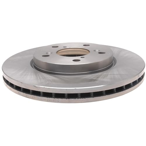 ACDelco Silver Front Brake Rotor 18A1761A | GM 19255488 Brake Rotors for Select Honda Odyssey and more