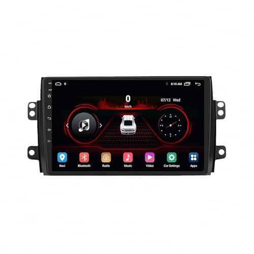 Navegador GPS radio de coche para Suzuki SX4 con manos libres y Mirror Link