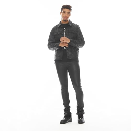 Men's Punk Super Skinny in Black4