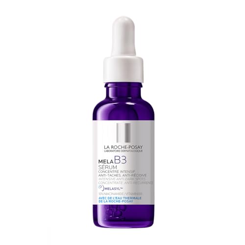Image of La Roche-Posay Mela B3 Anti-Dark Spot Serum with Melasyl & Niacinamide 30ml | TARGETS VISIBLE DARK SPOTS, ADVANCED MELASYL INNOVATION, 10% NIACINAMIDE POWERED\, LIGHTWEIGHT TEXTURE, DERMATOLOGIST TESTED