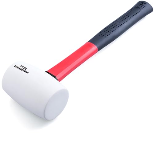 EFFICERE 16 oz White Rubber Mallet