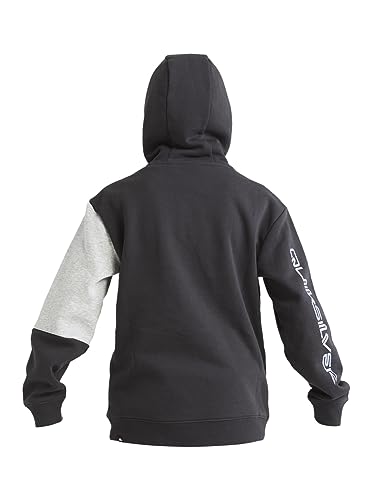 Quiksilver Colour Flow - Pullover Hoodie for Boys 8-16, Black, 8 Years - Image 3