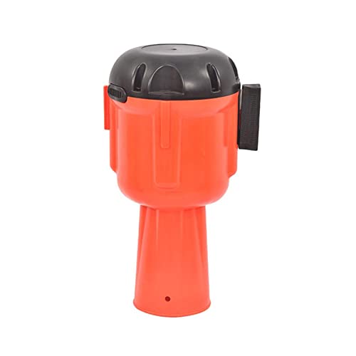 Barrière rétractable cône de signalisation 2m sangle de balisage chantier