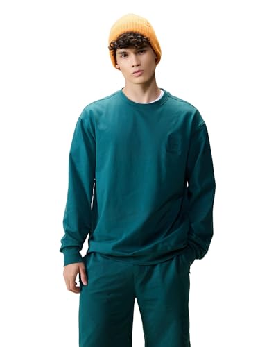 Image of CAVA Men's Everywear Oversized Sweatshirt for Men | Cozy Soft Terry Pullover, Casual Loungewear Top, Relaxed Fit for Layering, Home, Travel & Street Style