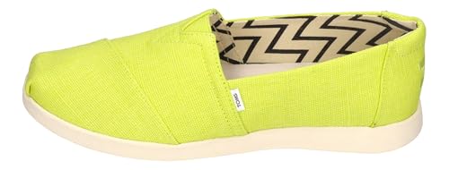 Image of TOMS Women's Alpargata Plus Slip On Espadrille, Textile Upper, Relaxed Fit, CloudBound Insole, Stretchy Easy On and Off