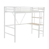 Amazon｜Wazukai ロフトベッド シングル ハイタイプ 高さ170cm パイプ