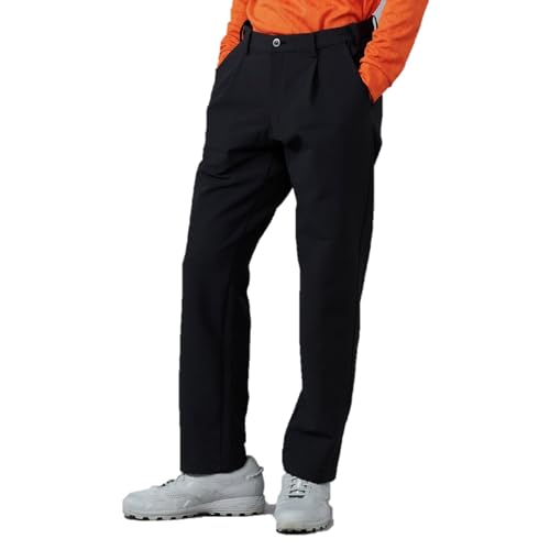 ゴルフウェア 5FLEXブレスサーモストレッチパンツ 発熱素材 ストレッチ ミズノムーブテック E2MFC503 メンズ アッシュブラック M