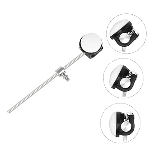 Pedal de bombo profesional con mazo de fieltro para batería miniatura 4