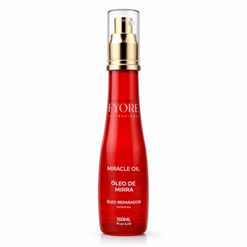 Óleo de Mirra Capilar Fyoré 100ml - Óleo Capilar Recuperação - Óleo para cabelo