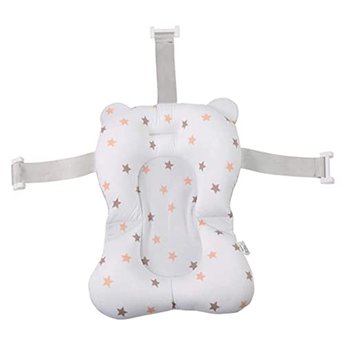 Coussin de bain bébé oreiller antidérapant et tapis flottant nouveau-né