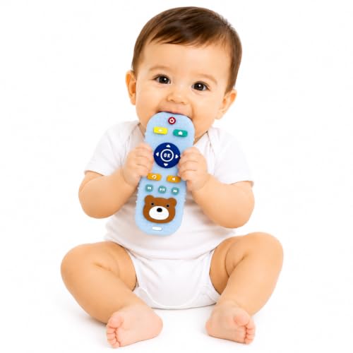 Image of CHICAGOZONE Premium Baby Silicone Teether Ring Toy - BPA Free Soft Teething Toy for Infants, Multi-Texture Sensory Chew Toy, Easy Grip Teether for Babies 3-12 Months, Cute Animal Design (Multicolor) (BLUE PANDA)