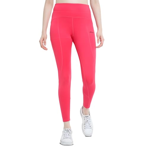 Image of High-Waist Workout Tights for Women - Breathable, Stretchable Activewear Leggings with UV Protection Stylish Sweat-Wicking Gymwear Perfect for Gym, Pilates, Yoga, and Fitness Enthusiasts
