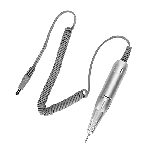 Replacement Handle for Electric Nail Drill Hine Nail Polisher Grinder Handpiece Nail Drill Pen, Black