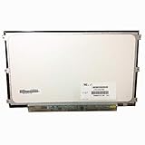 Lysee Laptop LCD Screen - LTN125AT03 LP125WH2-SLB1 12.5' 40 pin Left+Right Ears Screw Holes WXGA + 1366*768 Laptop Screen Panel