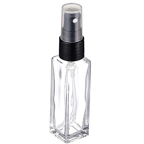 Image of Hunky Dory 8ml Transparent Empty Glass Pen Spray Bottle Refillable With Black Pump Sanitizer, Toner, Perfume, Attar, Lotion, Moisture, Oil, Multi use Bottles (Pack of 3)