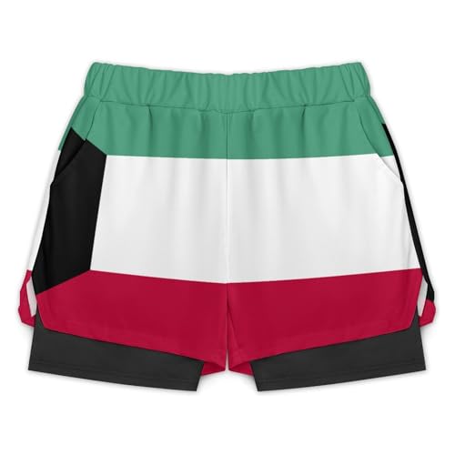 Luxembourg Flag Men's Summer Casual Shorts Holiday Beach Shorts Relaxed Fit for Men Swimming Trunks4