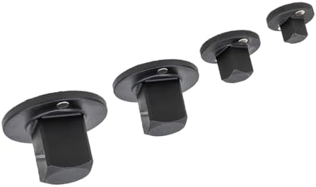4Pcs Low Profile Impact Socket Adapter Set, Impact Grade Convertor, Low Profile Socket Adapter 1inx3/4in, 3/4inx1/2in, 1/2inx3/8in, 3/8inx1/4in