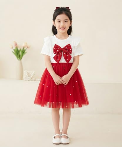 Image of TAGAS Girls' Long-Sleeve Floral Party Dress