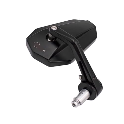 Espejo retrovisor para motocicleta scooters lateral manillar universal con mango de repuesto 5