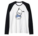Pochacco Nerd Glasses Raglan Baseball Tee