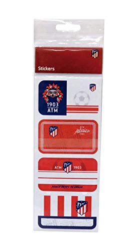 C Y P Etiquetas Adhesivas para Libros Atlético de Madrid