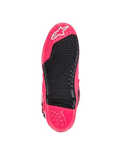 Image of Alpinestars Tech 10 Boots, High-Performance Motocross Boots, CE-Certified, 7, Diva Pink /White