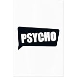 JUNIWORDS Poster, Psycho, 20 x 30 cm