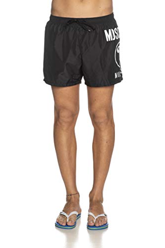 Shorts de mer Moschino Swim A 6144 pour homme en noir