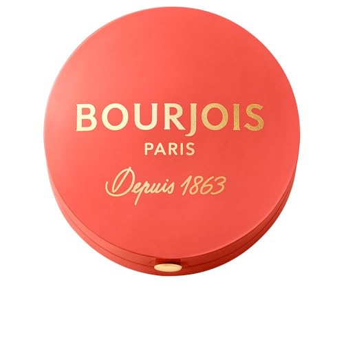 Bourjois Little Round - Vaso Blush, 18 Rosso Incantevole, Tiene Tutto Il Giorno, Aspetto Naturale, Effetto Rosato, Pigmenti A Lunga Tenuta, Formula Fa