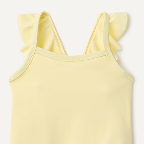 Image of Amazon Essentials Baby Girls' Ruffle One-Piece Swimsuit