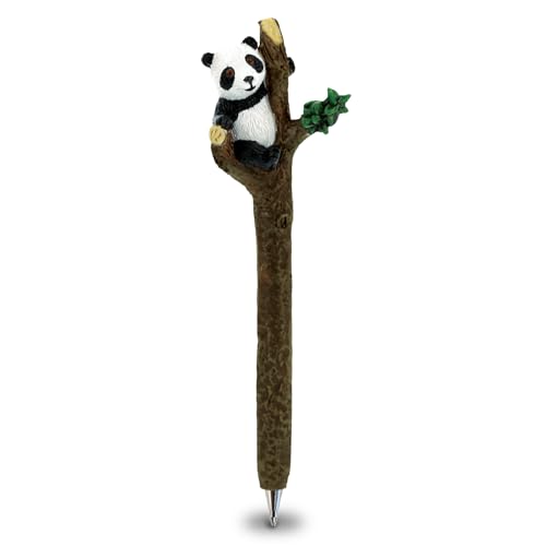Planet Pens Panda Novelty Pen - Fun and Unique Kids and Adults Ballpoint Pen, Colorful Wild Life Writing Pen Instrument For Cool Stationery School and Office Desk Decor