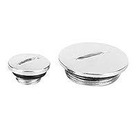 Qiilu Motorseitenabdeckung, Aluminium, Silber, für ATV, 70ccm-125ccm Motor, Seitenabdeckung, CNC-bearbeitet, Anodisiert, leicht, robust, nagelneu