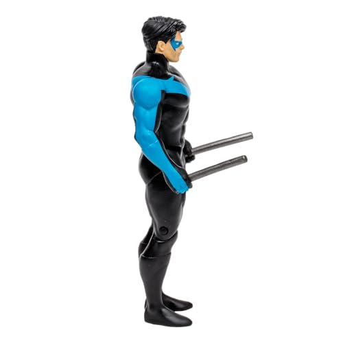 McFarlane Toys, DC Multiverse, 5-inch DC Super Powers Nightwing Action Figure with 5 points of articulations - Image 4