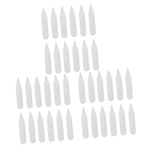 Cabilock 3sets Collar Stays for Men's Shirts Heavy Duty Collar Stiffener Shirt Support Extend Corners 300pcs*3