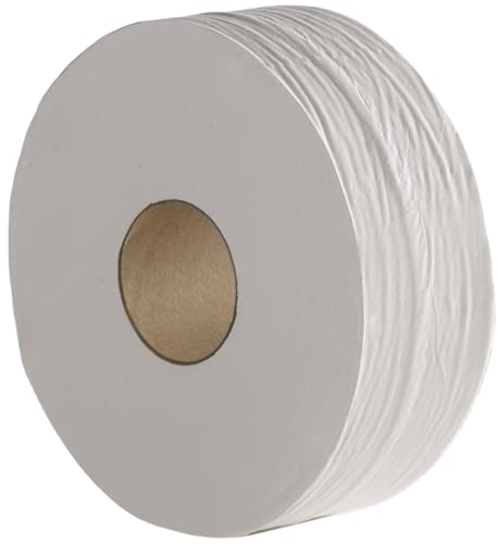 2 Ply Jumbo Toilet Roll 300m - 76mm (6 Pack)