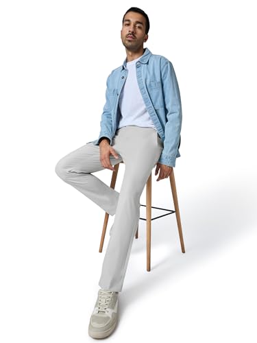 Image of XYXX Men Soft Stretch All Day Quick Dry Slim Fit Casual Pants